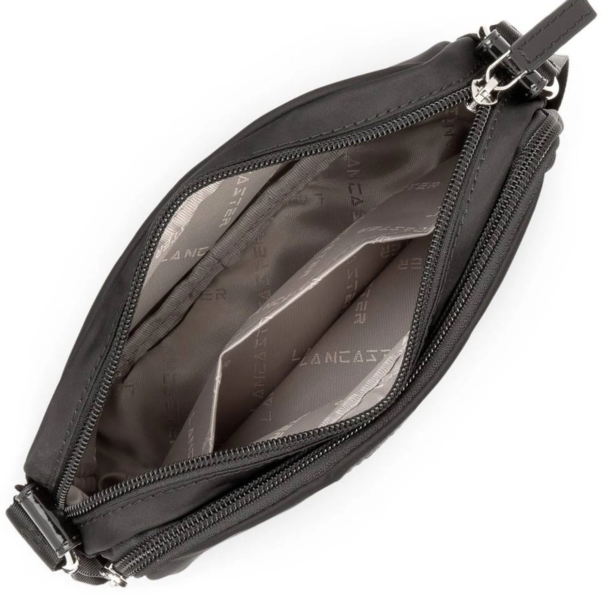 Lancaster Sac reporter Basic Verni*Femme Sacs Bandoulière