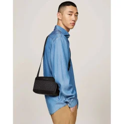 Tommy Hilfiger Sac reporter TH Monogram*Homme Petites Sacoches Homme