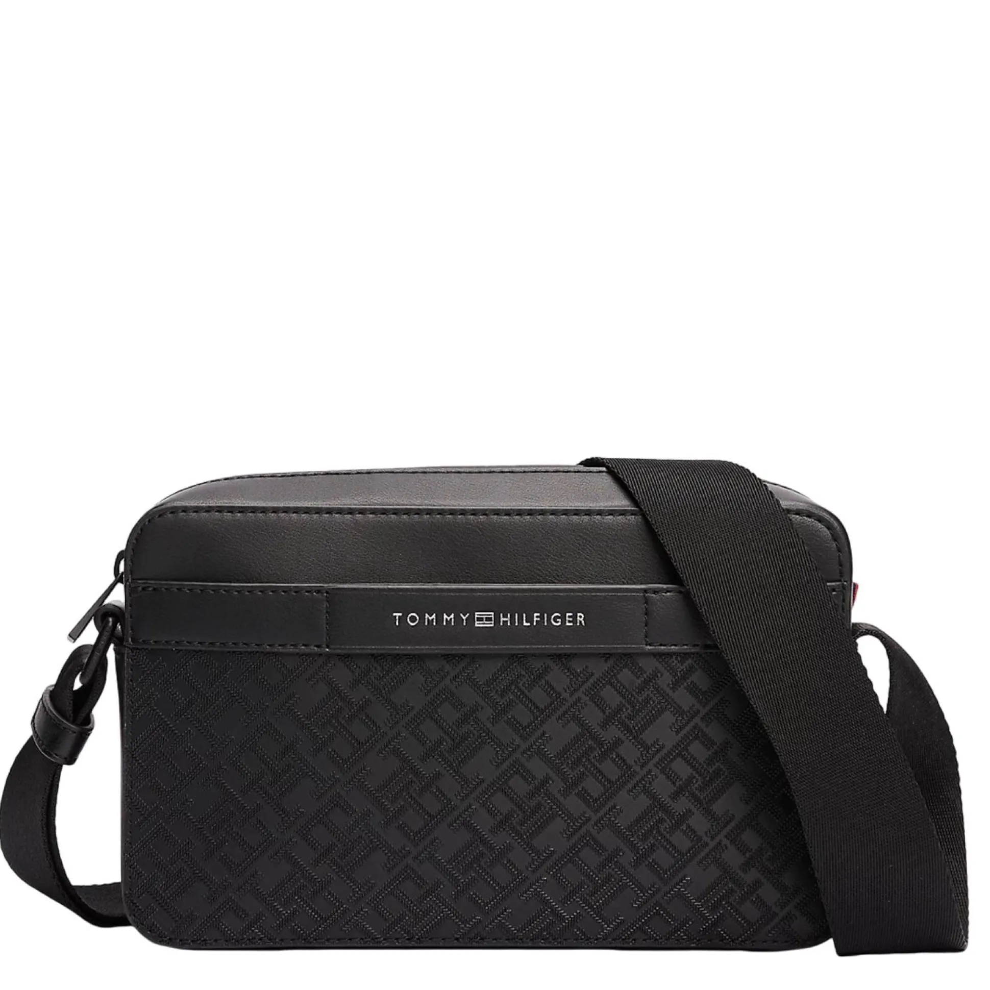 Tommy Hilfiger Sac reporter TH Monogram texture*Homme Petites Sacoches Homme|Sacoches Homme
