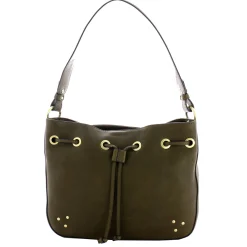 Francinel Sac seau Enola cuir a oeillets et clous*Femme Sacs Porté Épaule