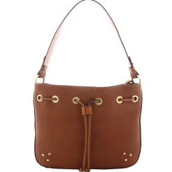 Francinel Sac seau Enola cuir a oeillets et clous*Femme Sacs Porté Épaule