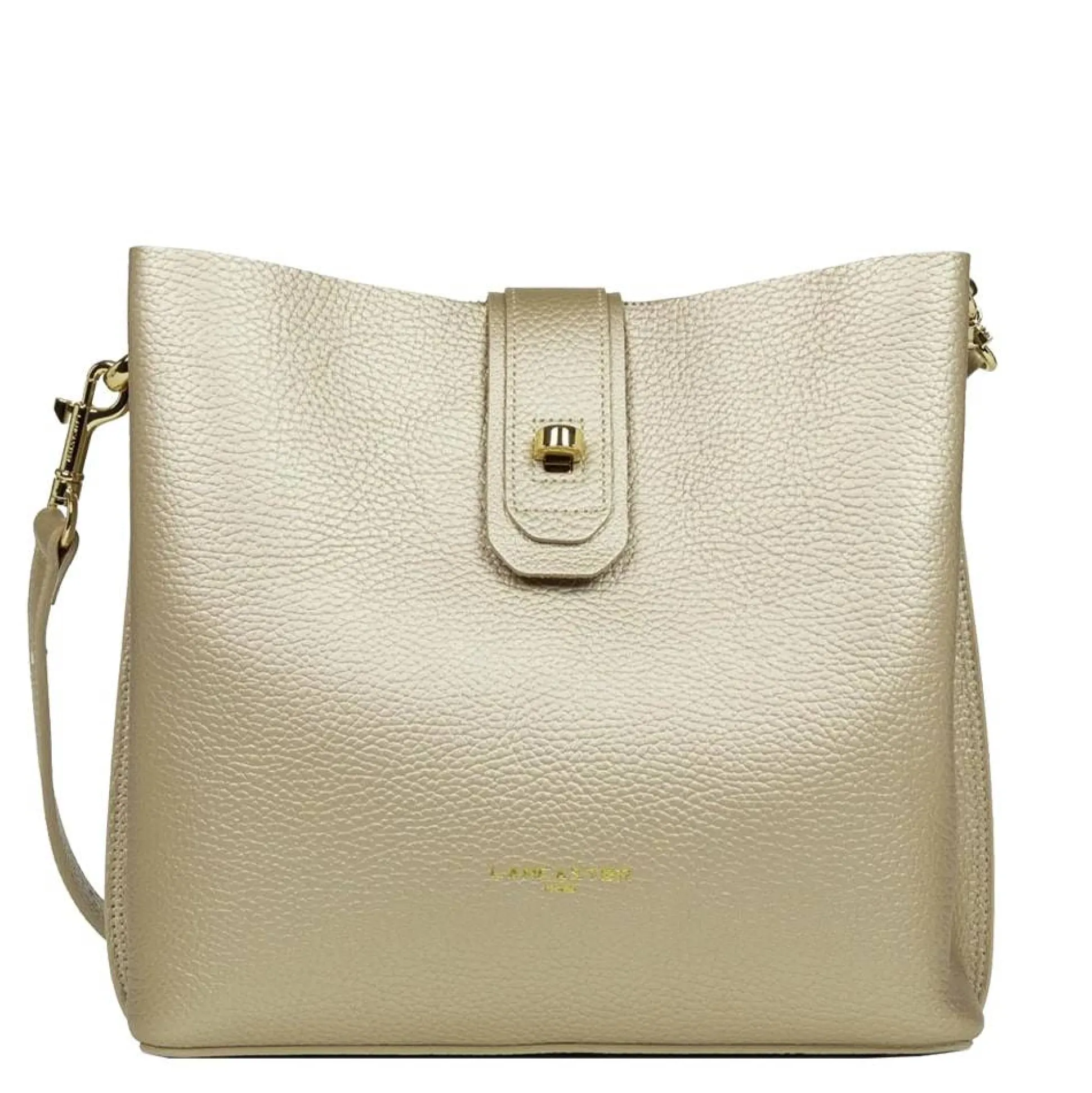 Lancaster Sac seau Foulonne Double - Fabrique en France*Femme Sacs Porté Épaule