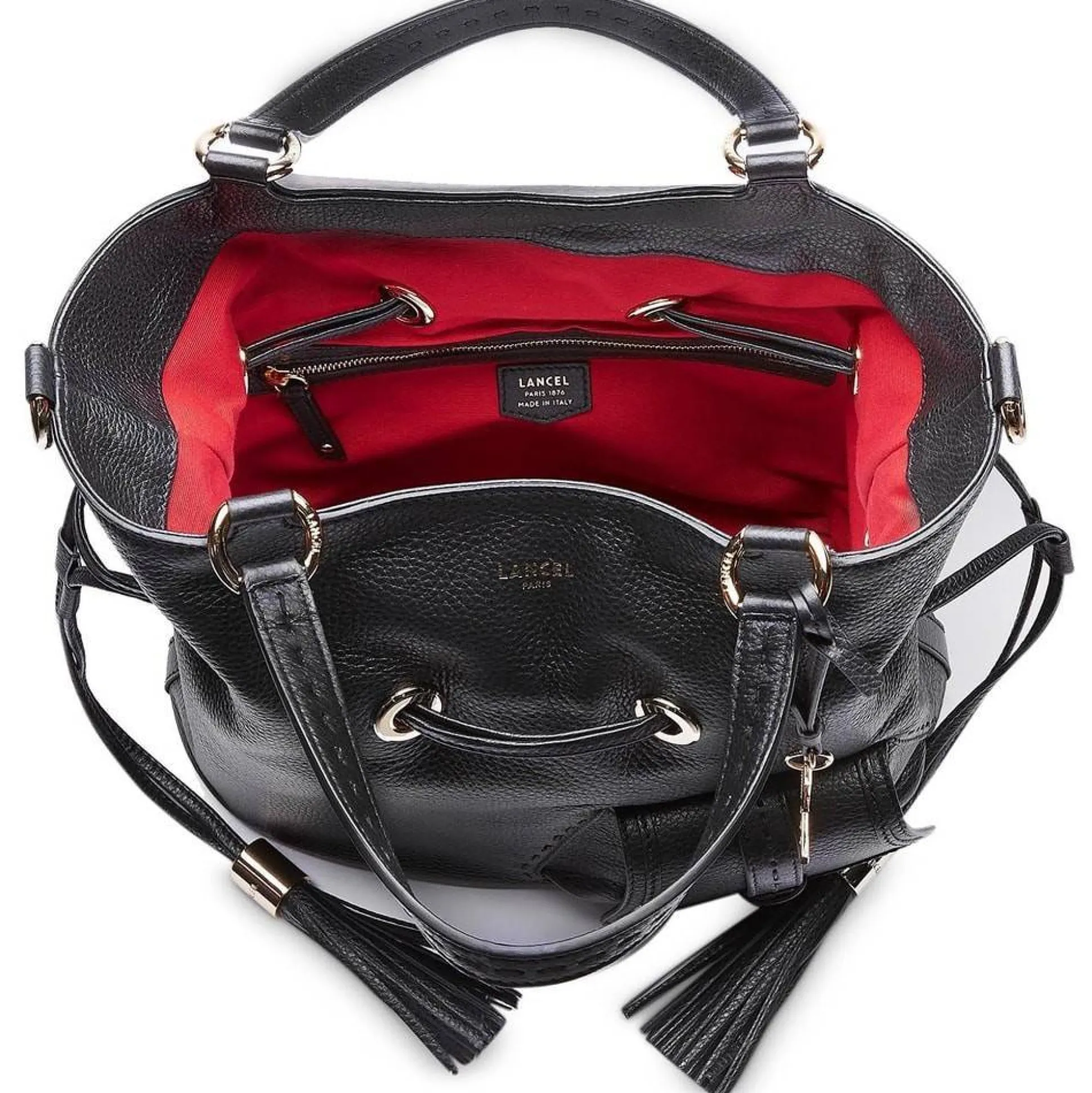 Lancel Sac seau moyen en cuir Premier Flirt*Femme Sacs À Main