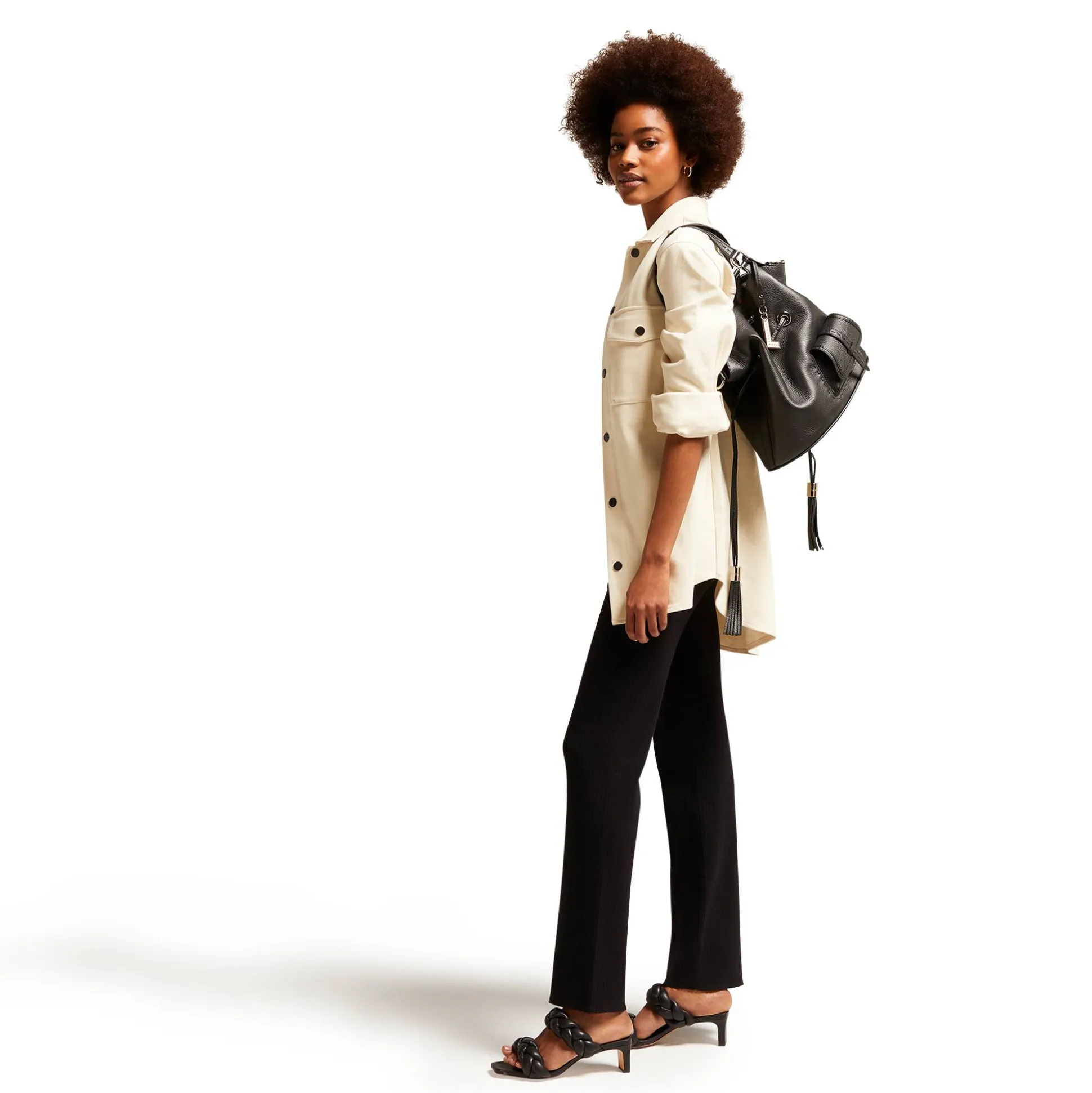 Lancel Sac seau moyen en cuir Premier Flirt*Femme Sacs À Main
