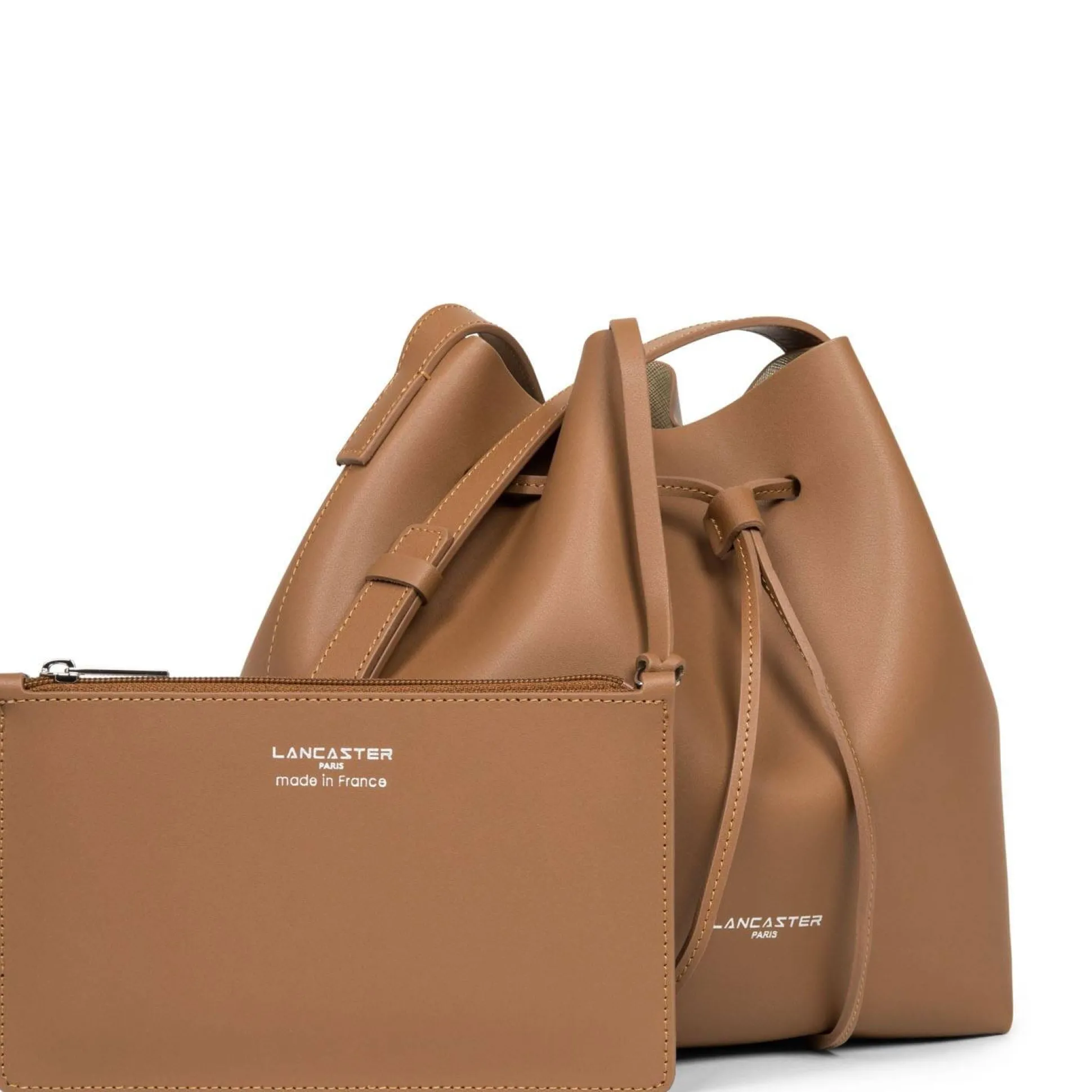Lancaster Sac seau Pur & Element City Fabrique en France*Femme Sacs Bandoulière