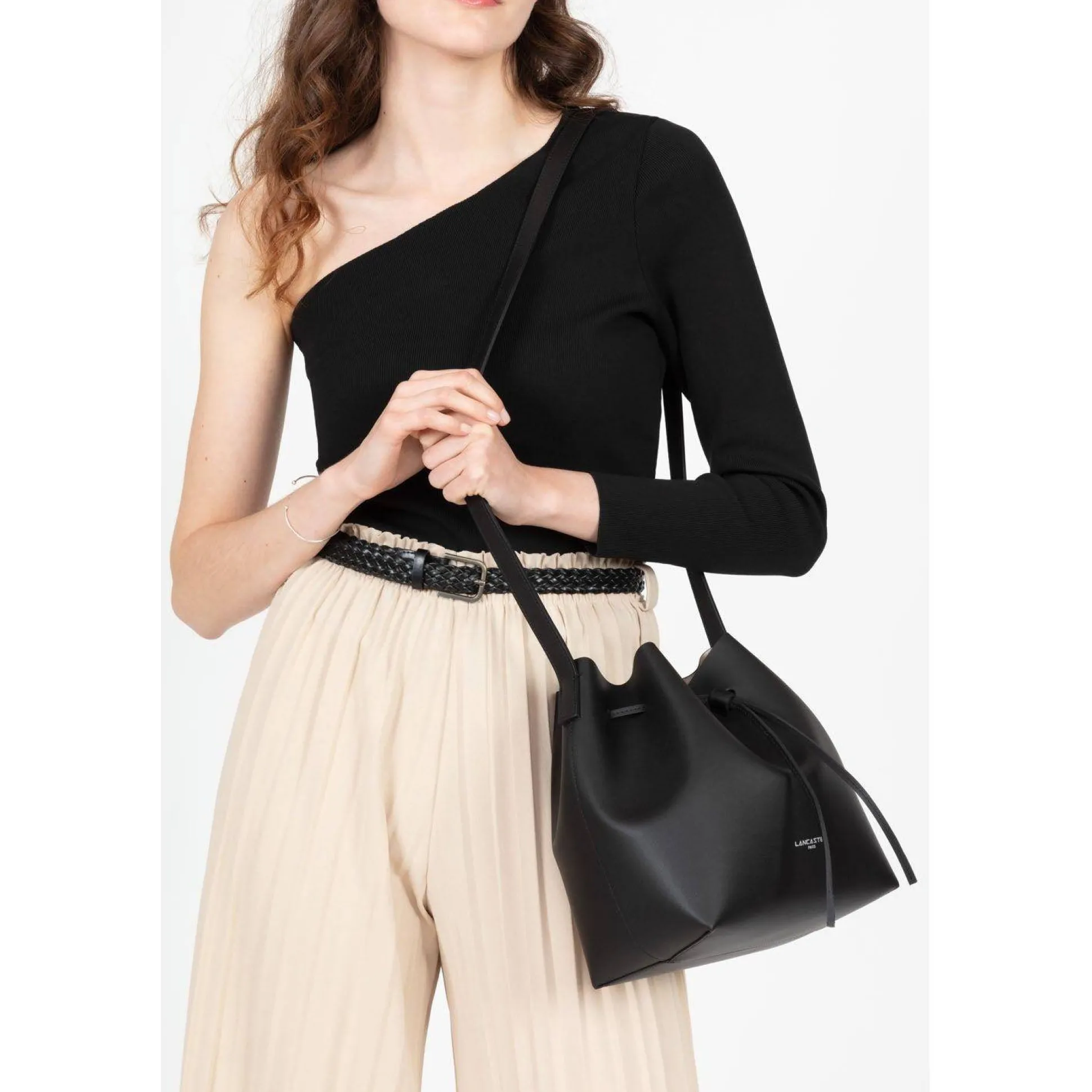 Lancaster Sac seau Pur & Element City Fabrique en France*Femme Sacs Bandoulière