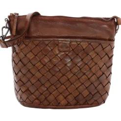 Biba Sac seau tresse Lewisburg a bandouliere*Femme Sacs Bandoulière