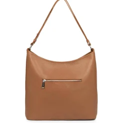 Lancaster Sac seau zippe Firenze cuir graine*Femme Sacs Bandoulière
