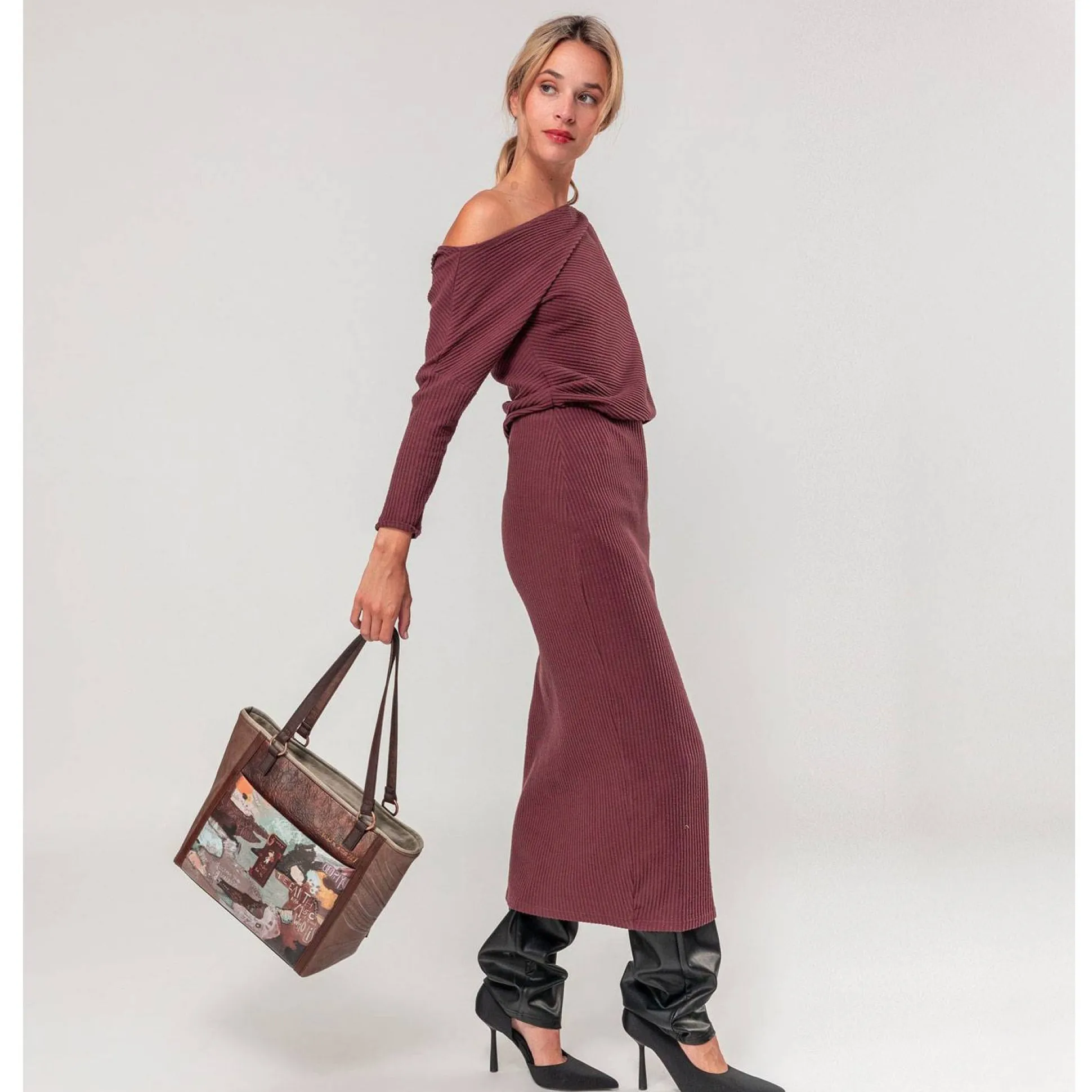 Anekke Sac shopping Core illustre avec bijou*Femme Sacs Porté Épaule