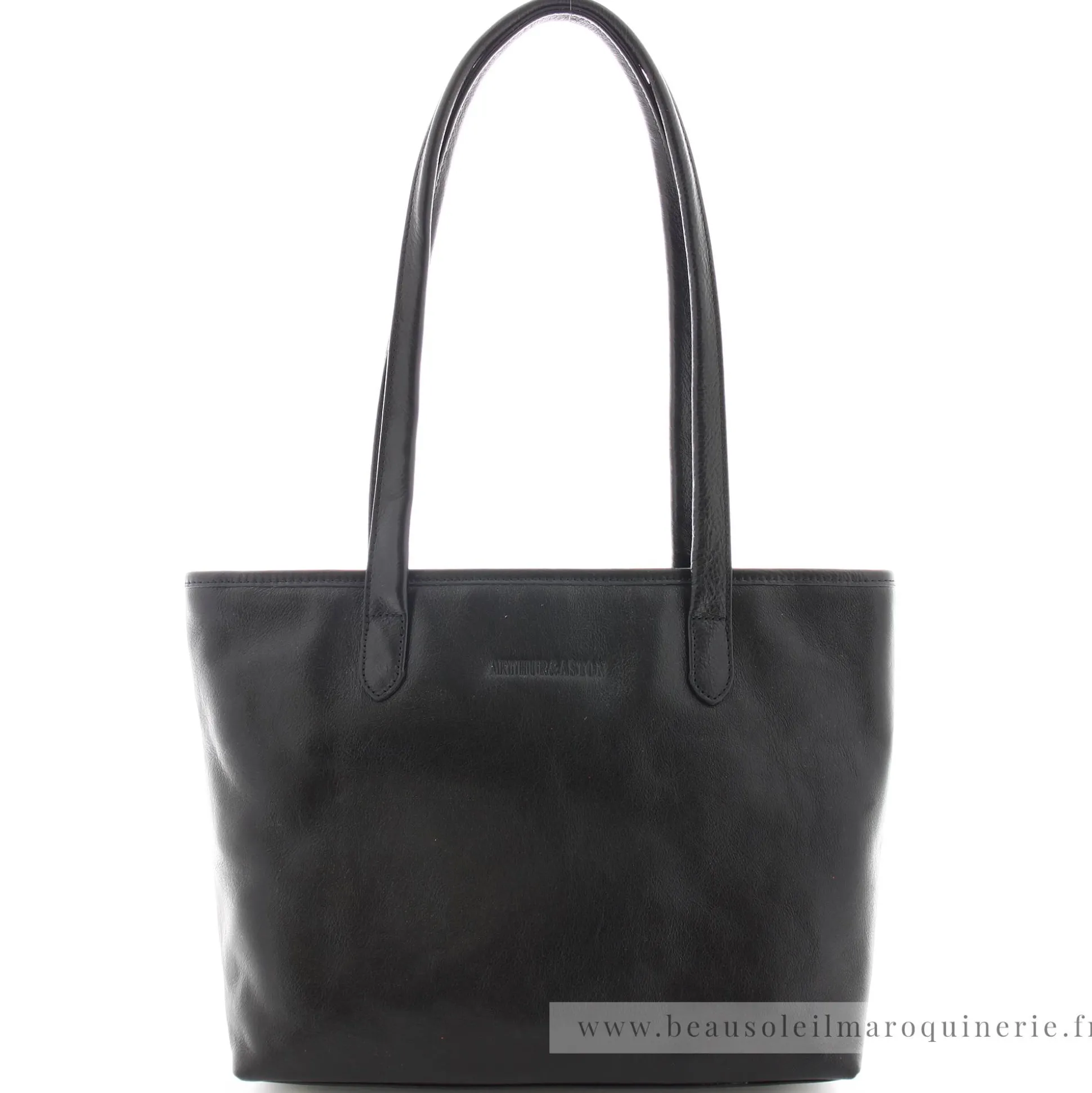 Arthur Aston Sac shopping Edith cuir taille M*Femme Sacs Cabas