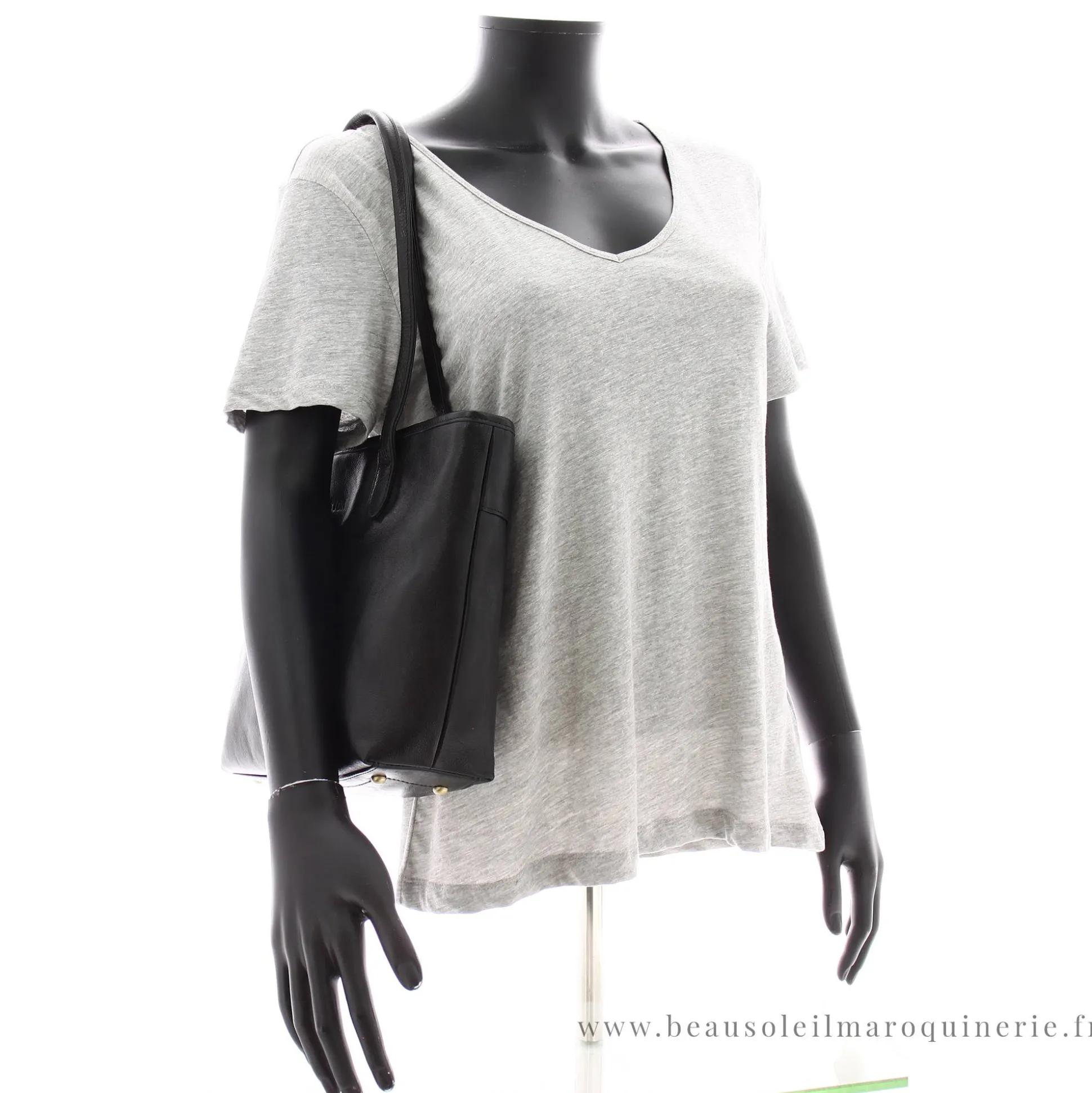 Arthur Aston Sac shopping Edith cuir taille M*Femme Sacs Cabas
