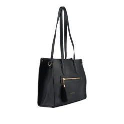 Francinel Sac shopping Naelle effet graine avec pompon*Femme Sacs Cabas