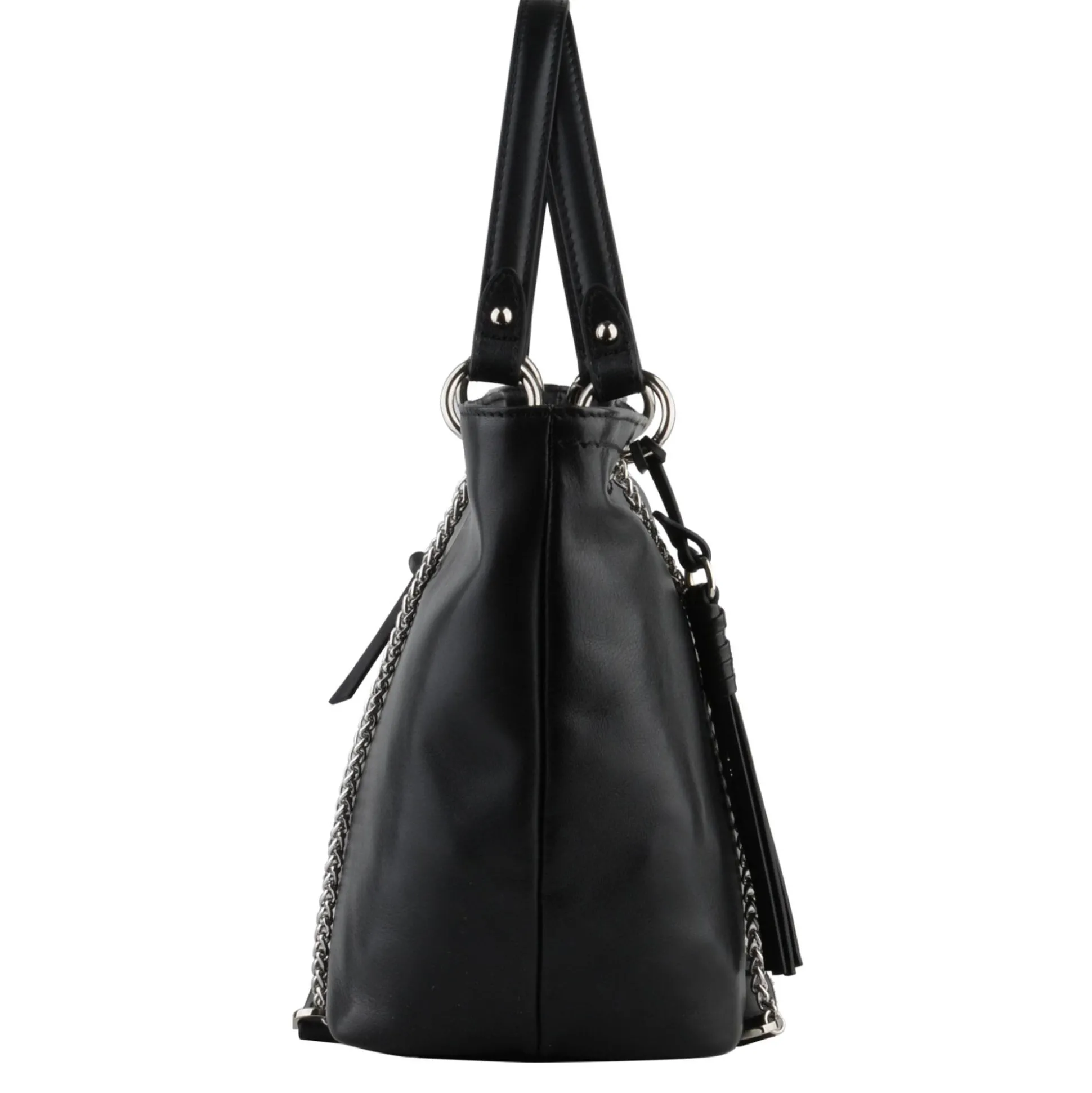 Francinel Sac shopping porte main Agathe en cuir*Femme Sacs À Main