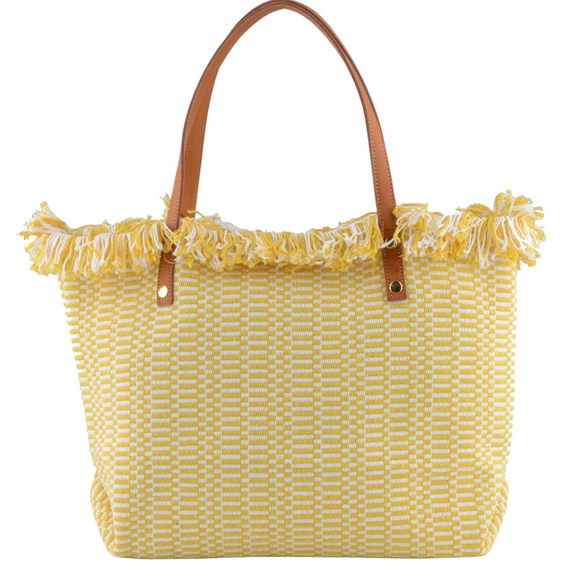 Mia & Joy Sac shopping porte main Elsy en toile*Femme Sacs À Main|Sacs Cabas
