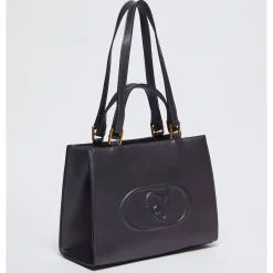 Liu Jo Sac shopping Rubino logo embosse*Femme Sacs Porté Épaule