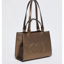 Liu Jo Sac shopping Rubino logo embosse*Femme Sacs Porté Épaule