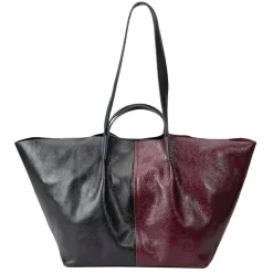 Biba Sac shopping Woody Lux cuir bicolore*Femme Sacs Cabas