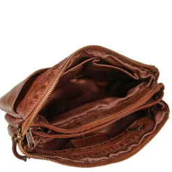 Gianni Conti Sac travers en cuir a multiples rangements*Femme Sacs Bandoulière