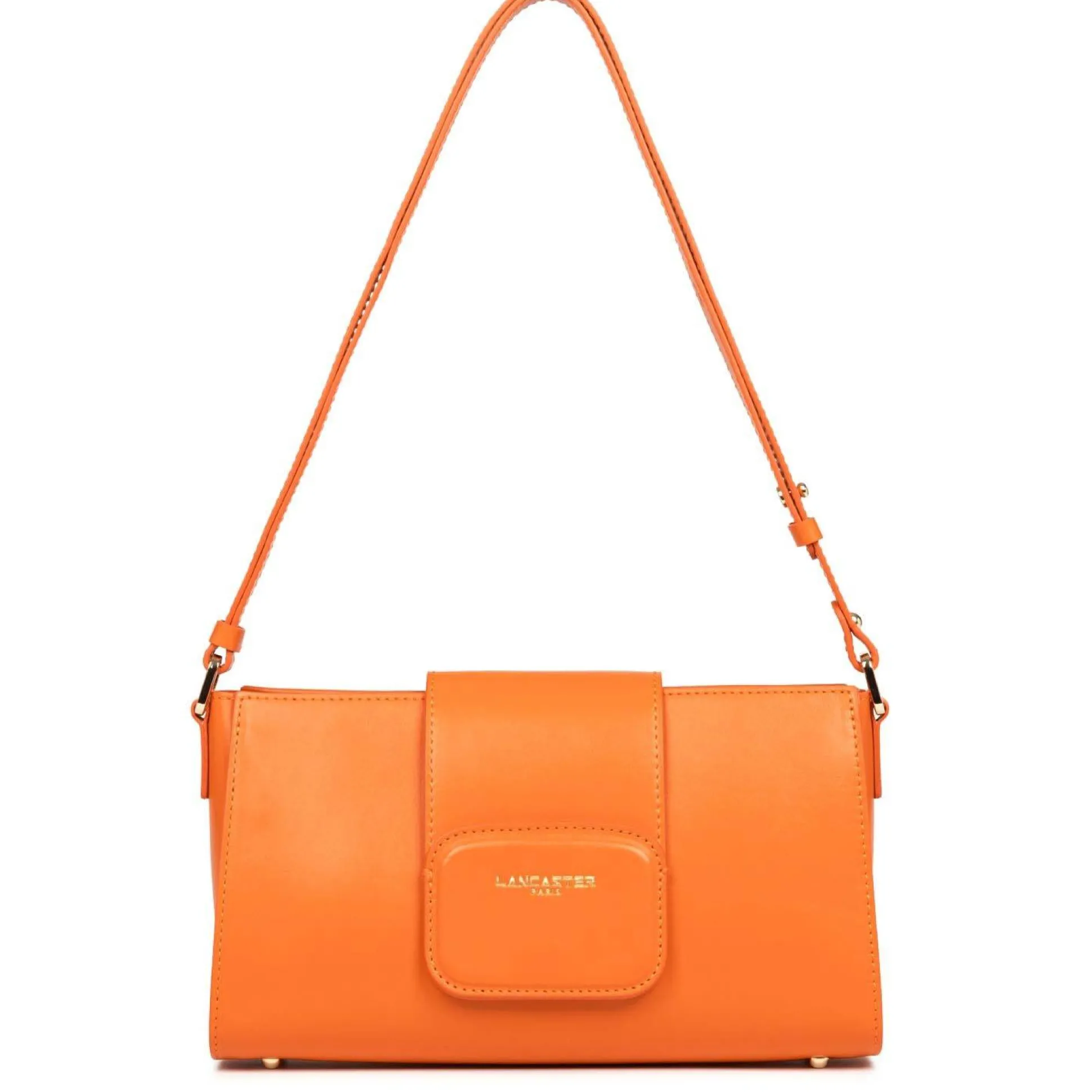 Lancaster Sac trotteur a rabat aimante Paris PAD*Femme Sacs Porté Épaule