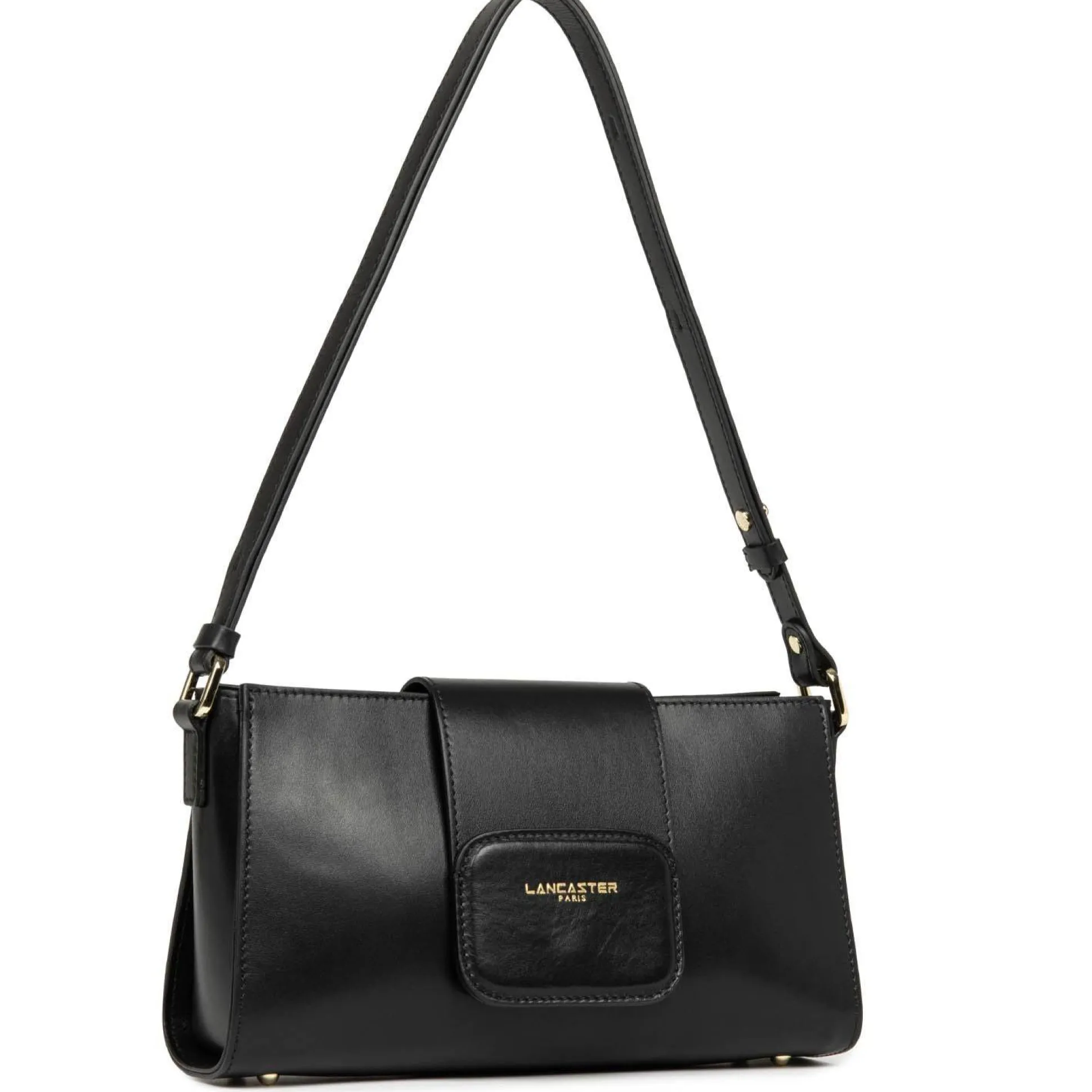 Lancaster Sac trotteur a rabat aimante Paris PAD*Femme Sacs Porté Épaule