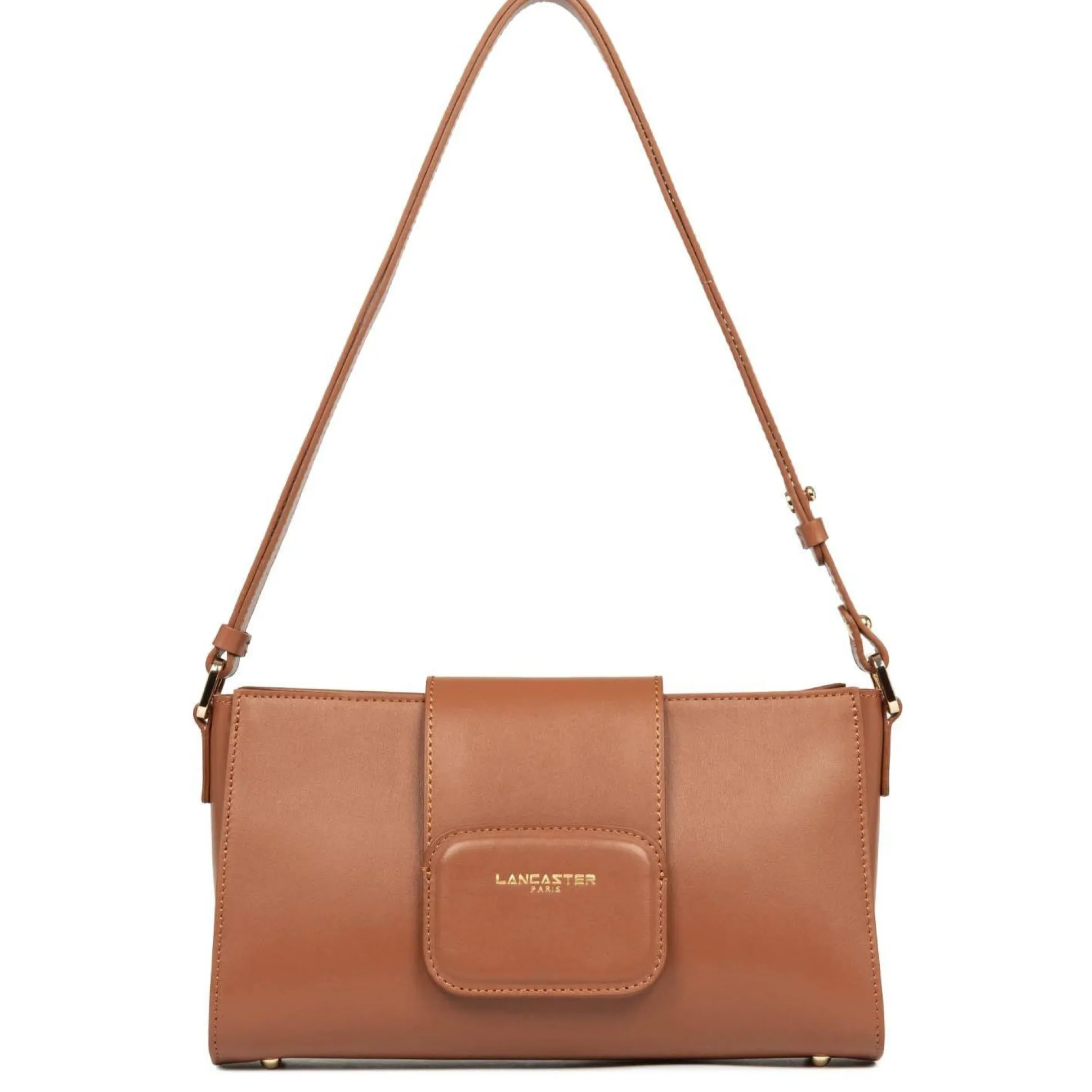 Lancaster Sac trotteur a rabat aimante Paris PAD*Femme Sacs Porté Épaule