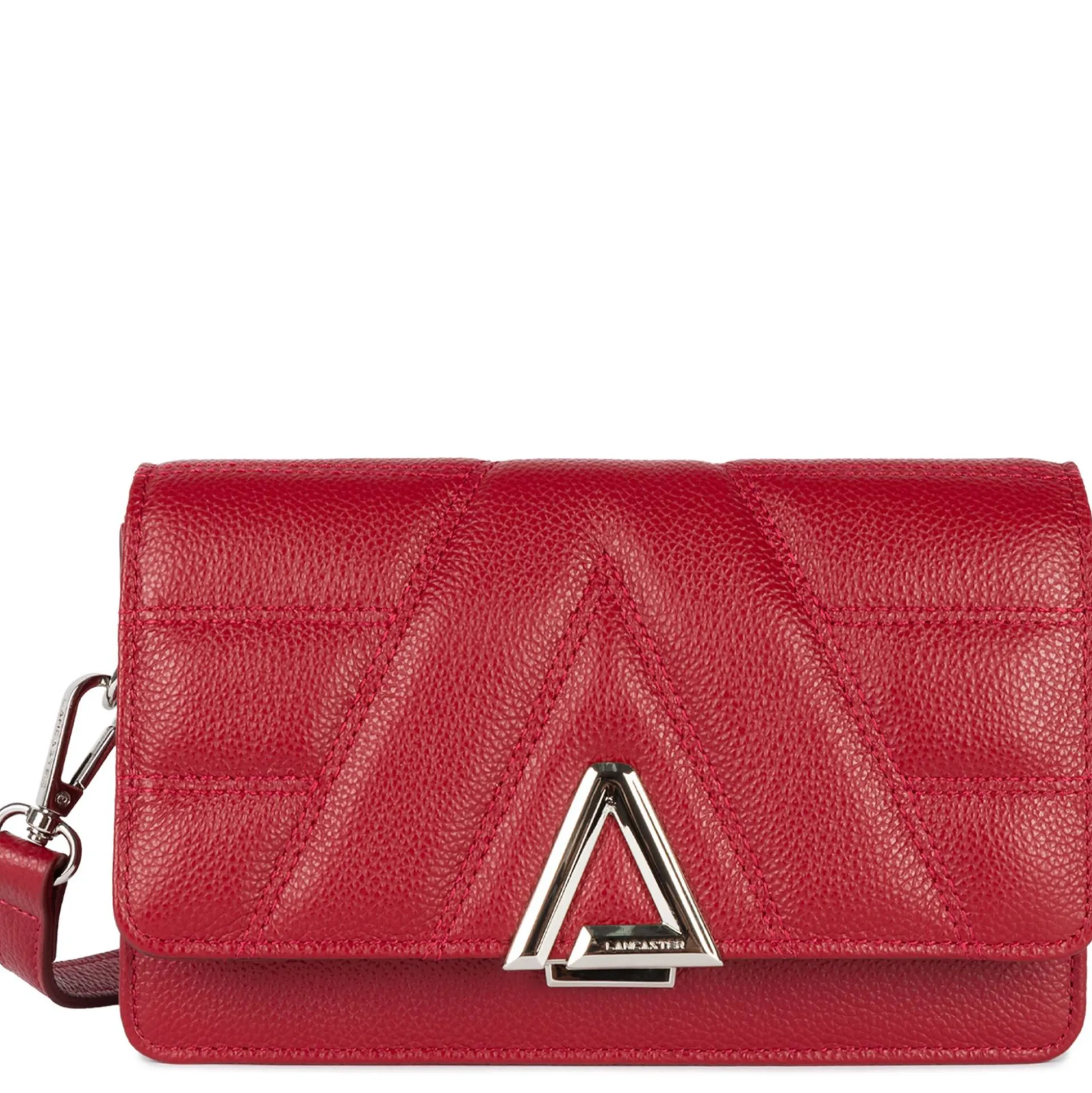 Lancaster Sac trotteur a rabat en cuir graine L'Alpha*Femme Sacs Bandoulière