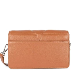 Lancaster Sac trotteur a rabat en cuir graine L'Alpha*Femme Sacs Bandoulière