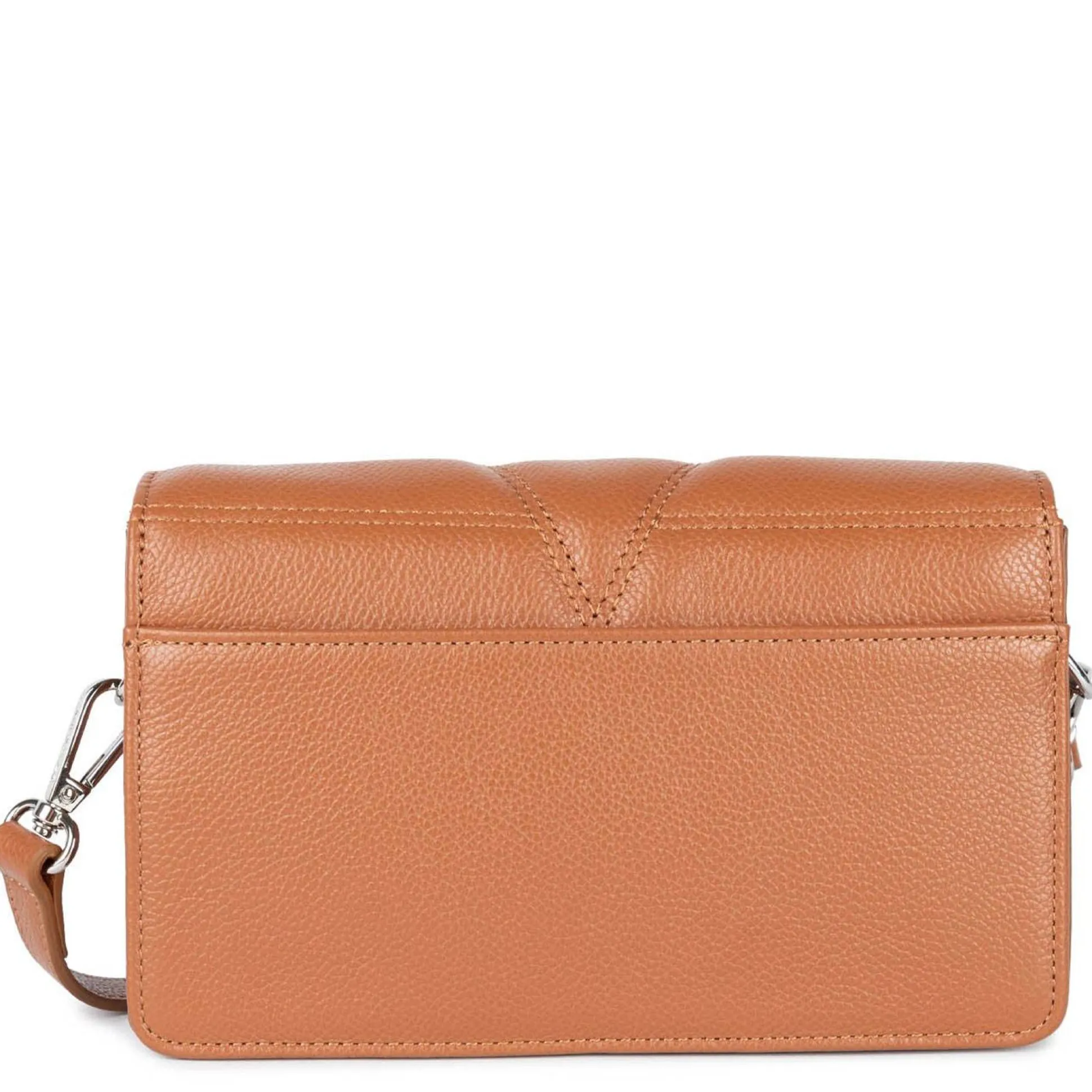 Lancaster Sac trotteur a rabat en cuir graine L'Alpha*Femme Sacs Bandoulière