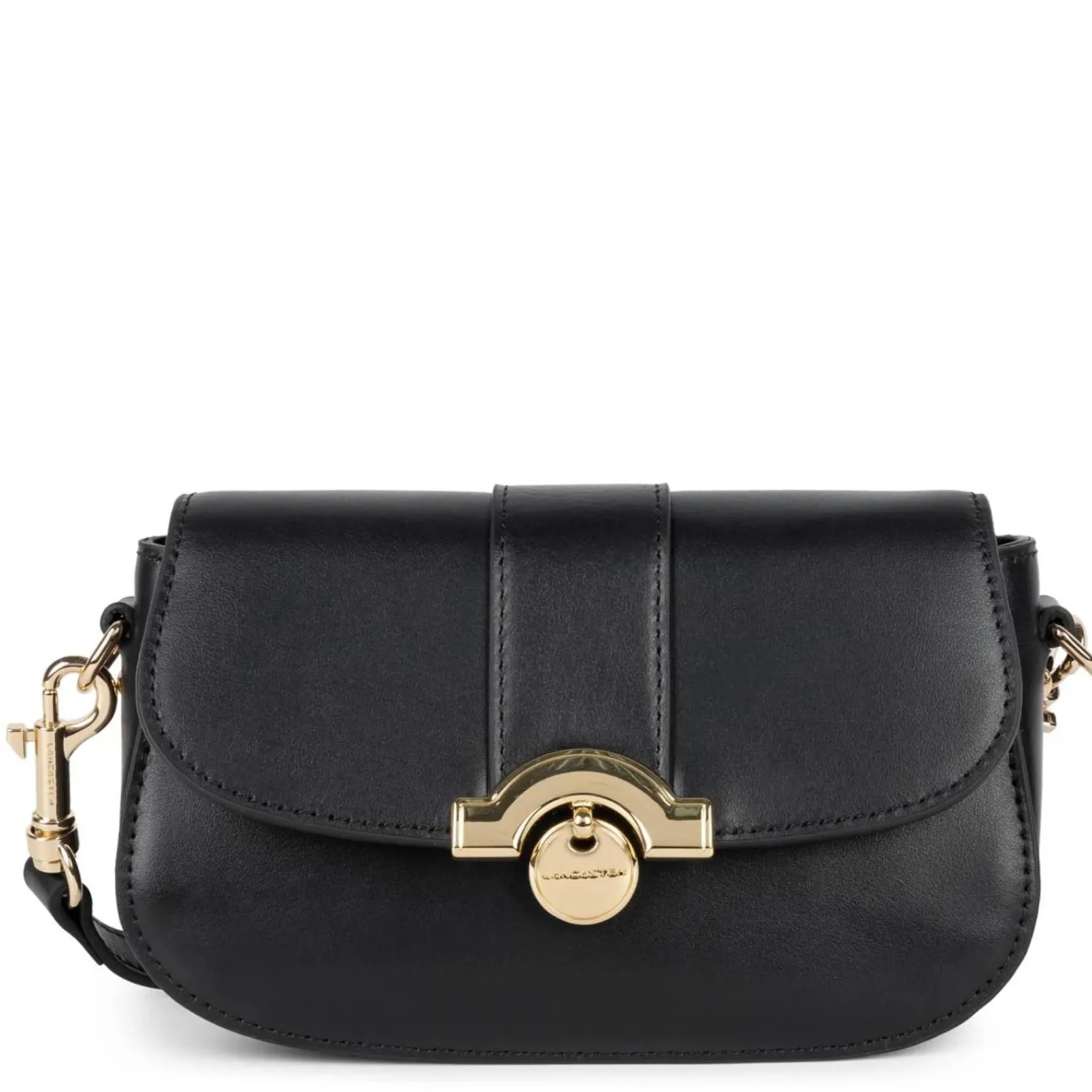 Lancaster Sac trotteur a rabat fermoir Paris Medaille*Femme Sacs Porté Épaule|Sacs Bandoulière