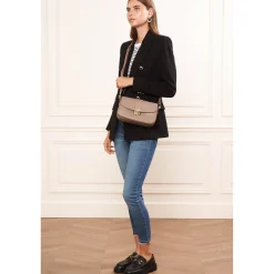 Lancaster Sac trotteur a rabat fermoir Donna Fia*Femme Sacs Porté Épaule|Sacs Bandoulière