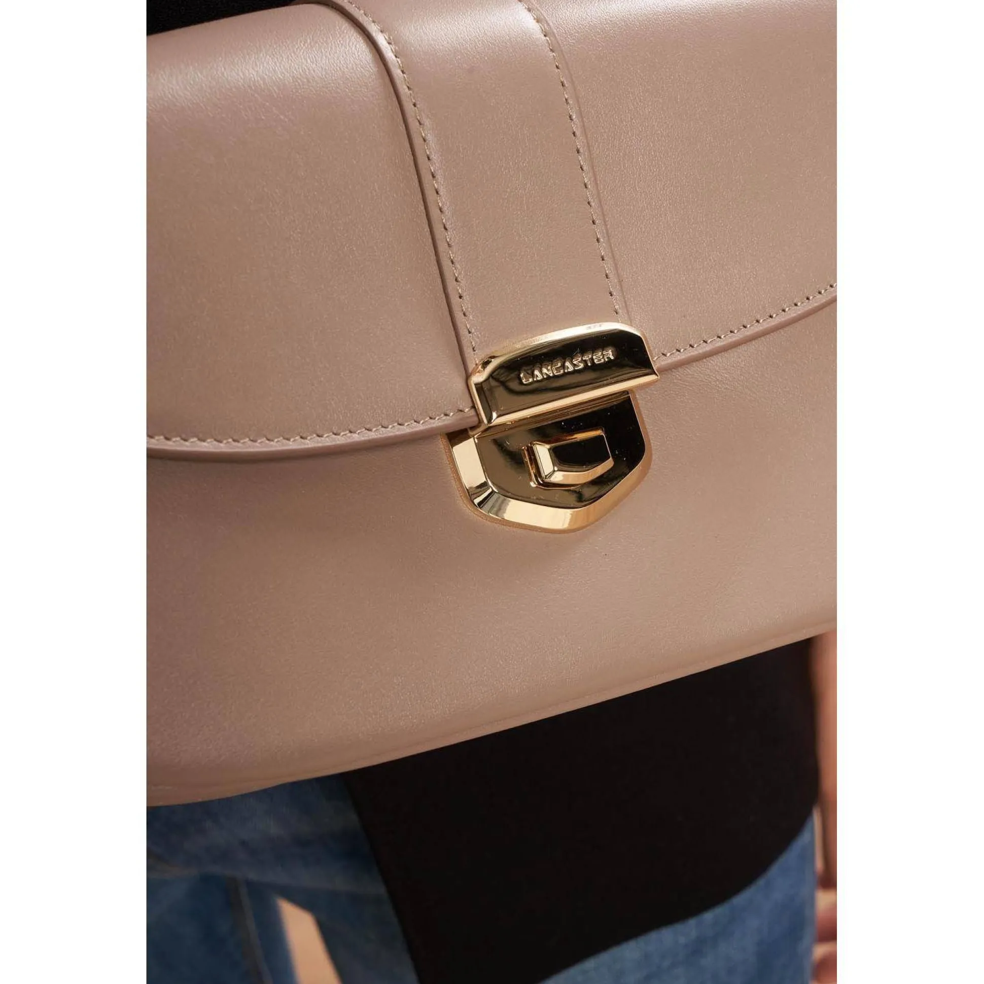 Lancaster Sac trotteur a rabat fermoir Donna Fia*Femme Sacs Porté Épaule|Sacs Bandoulière