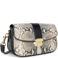 Lancaster Sac trotteur a rabat M Python Fia*Femme Sacs Bandoulière
