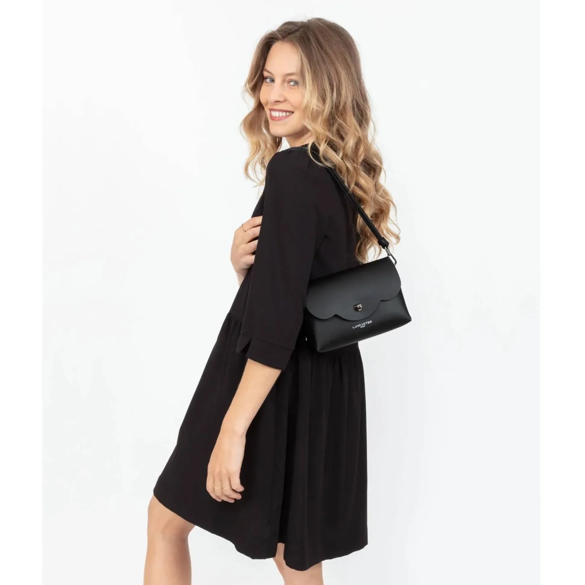 Lancaster Sac trotteur City Flore Fabrique en France*Femme Sacs Bandoulière
