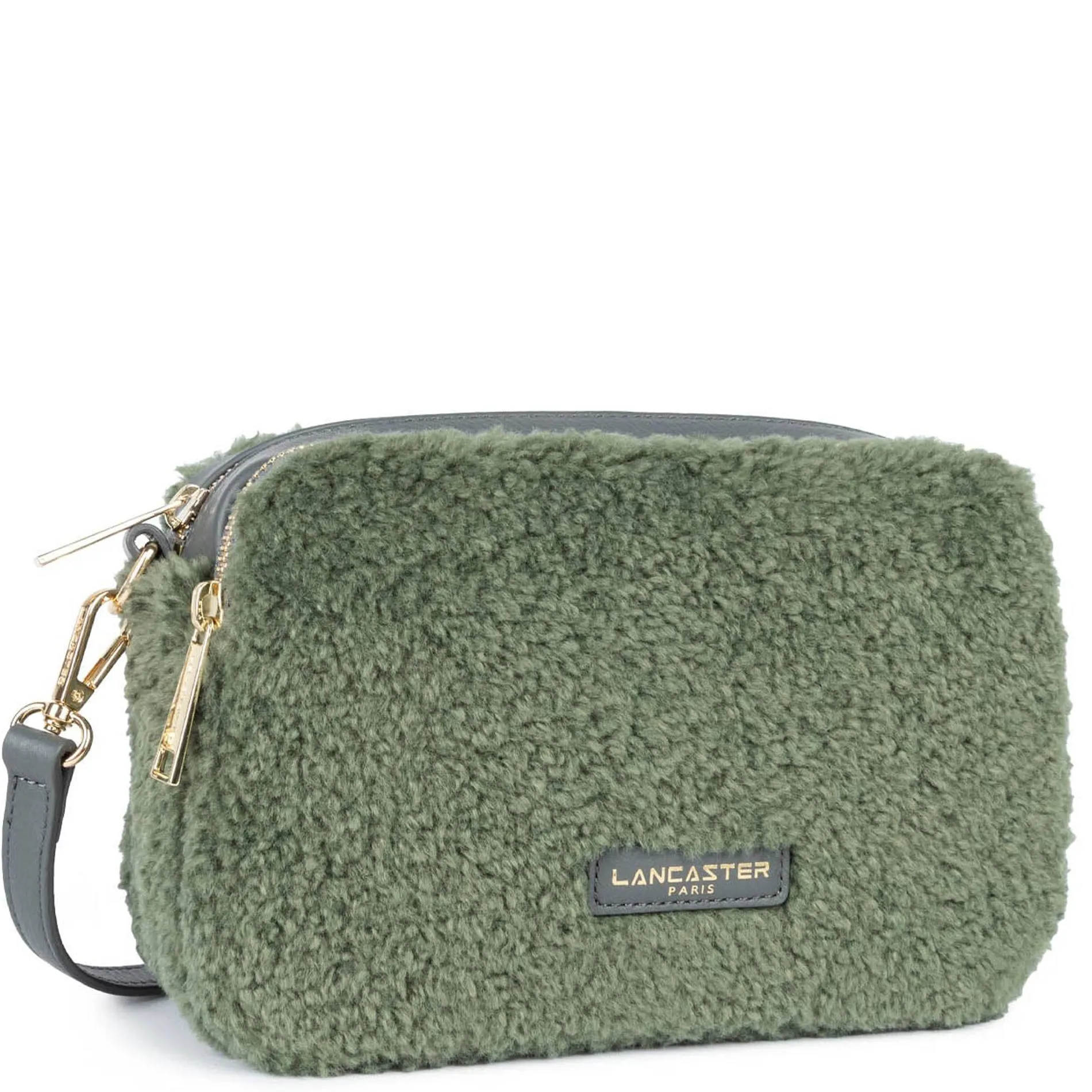 Lancaster Sac trotteur effet polaire Moumoute*Femme Sacs Bandoulière