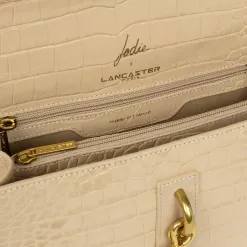 Lancaster Sac trotteur Jodie a rabat avec fermoir*Femme Sacs Bandoulière