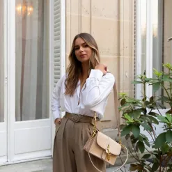 Lancaster Sac trotteur Jodie a rabat avec fermoir*Femme Sacs Bandoulière