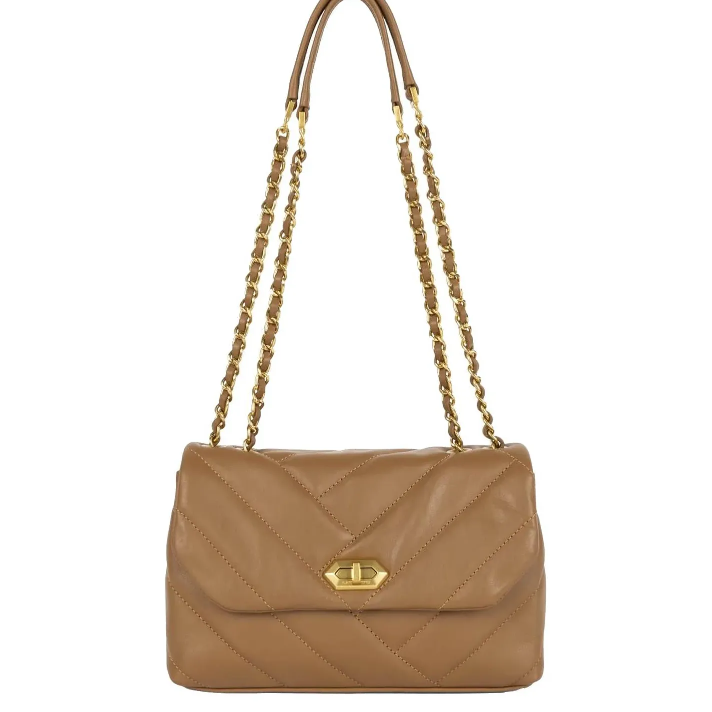 Lancaster Sac trotteur M Soft Matelasse rabat fermoir*Femme Sacs Bandoulière