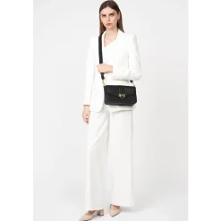 Lancaster Sac trotteur M Valor rabat avec fermoir*Femme Sacs Bandoulière|Sacs Porté Épaule