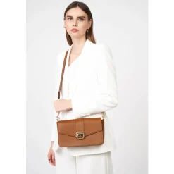 Lancaster Sac trotteur M Valor rabat avec fermoir*Femme Sacs Bandoulière|Sacs Porté Épaule