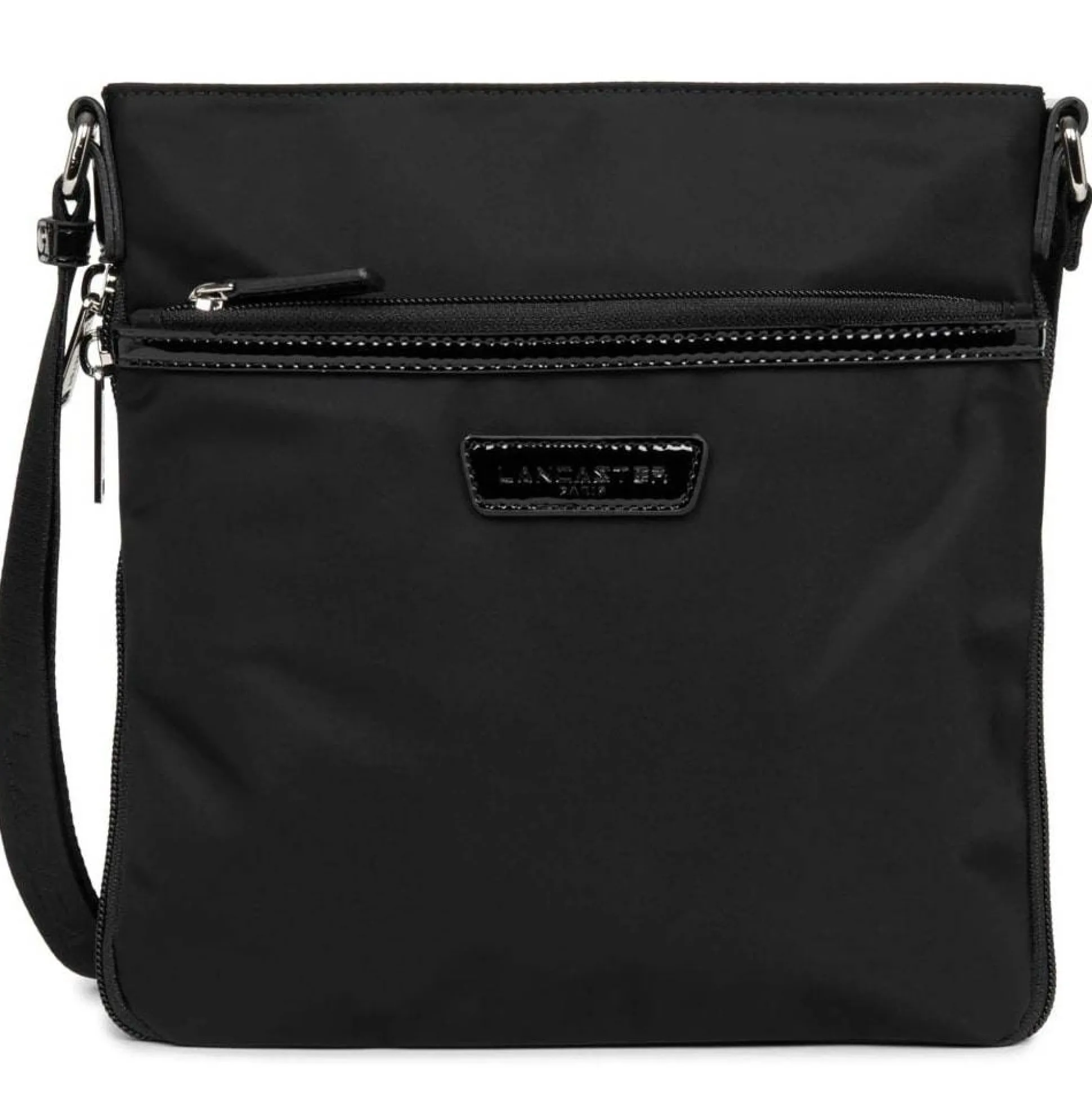 Lancaster Sac trotteur multipoches Basic Verni*Femme Sacs Porté Épaule|Sacs Bandoulière