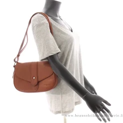 Lancaster Sac trotteur Soft Tie rabat aimante*Femme Sacs Bandoulière