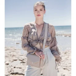 Lancaster Sac trotteur Zoe a rabat avec fermoir*Femme Sacs Bandoulière