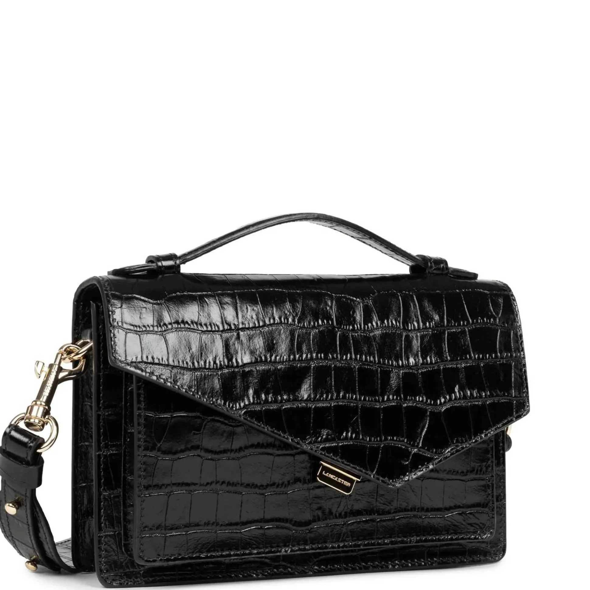 Lancaster Sac trotteur Zoe a rabat avec fermoir*Femme Sacs Bandoulière