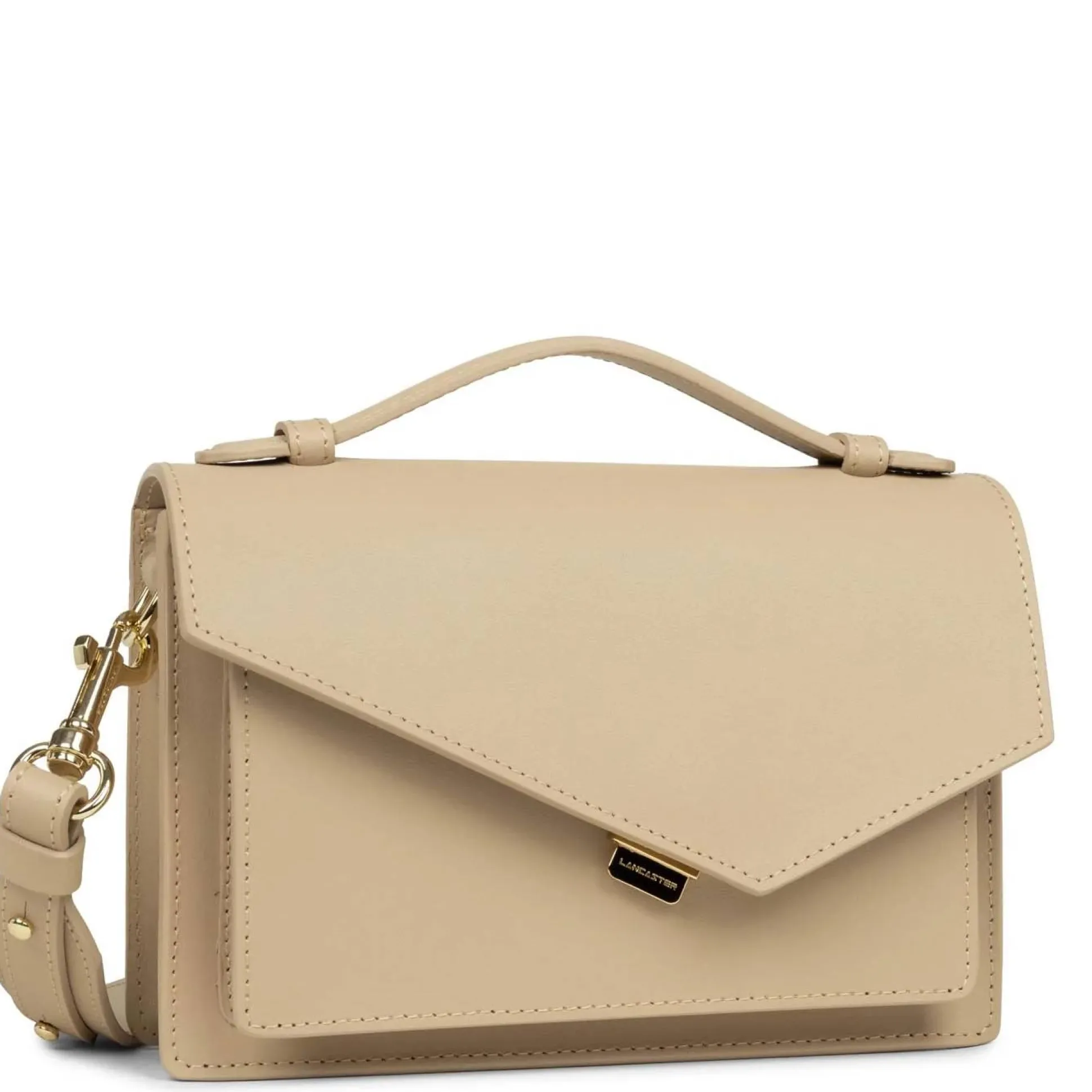 Lancaster Sac trotteur Zoe a rabat avec fermoir*Femme Sacs Bandoulière