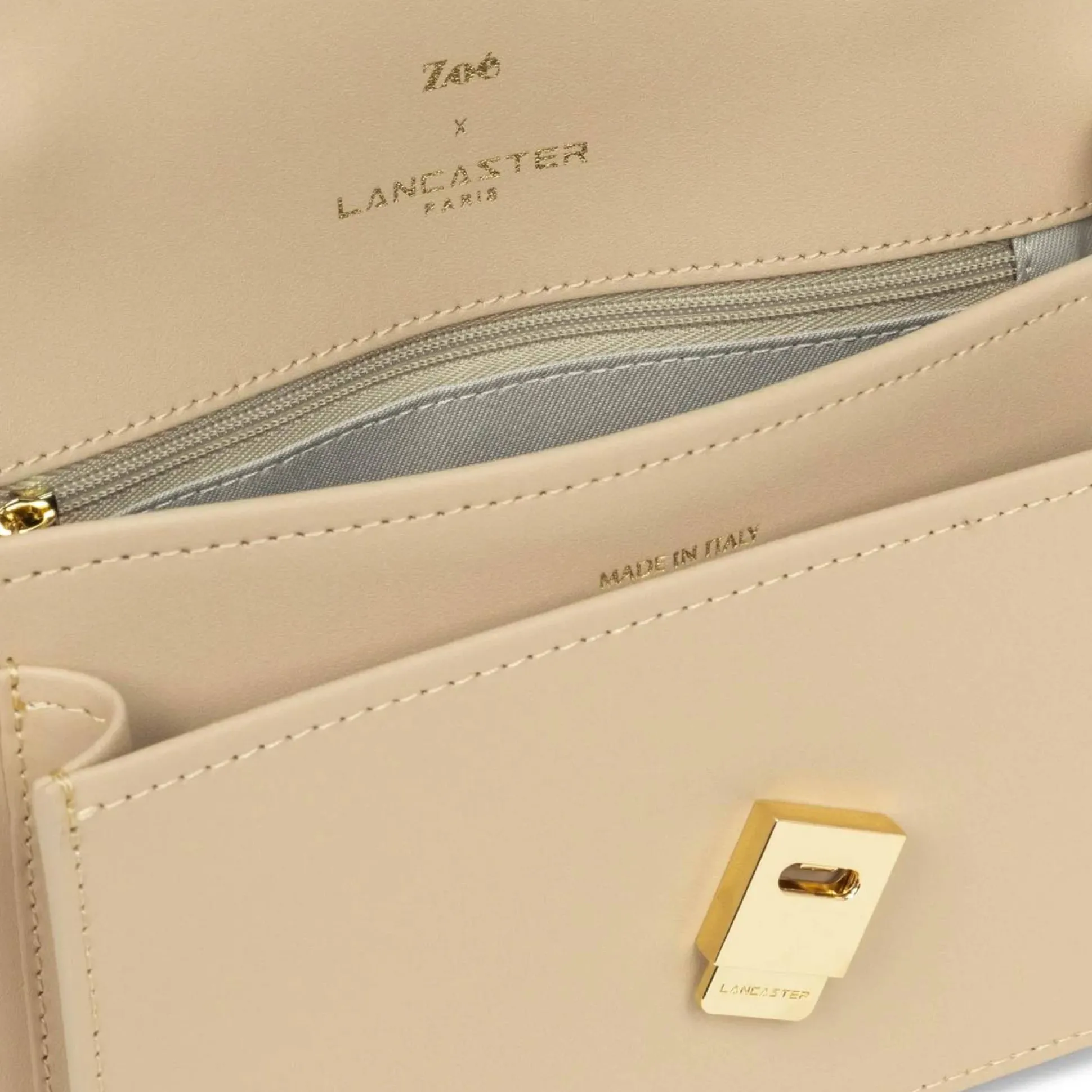 Lancaster Sac trotteur Zoe a rabat avec fermoir*Femme Sacs Bandoulière