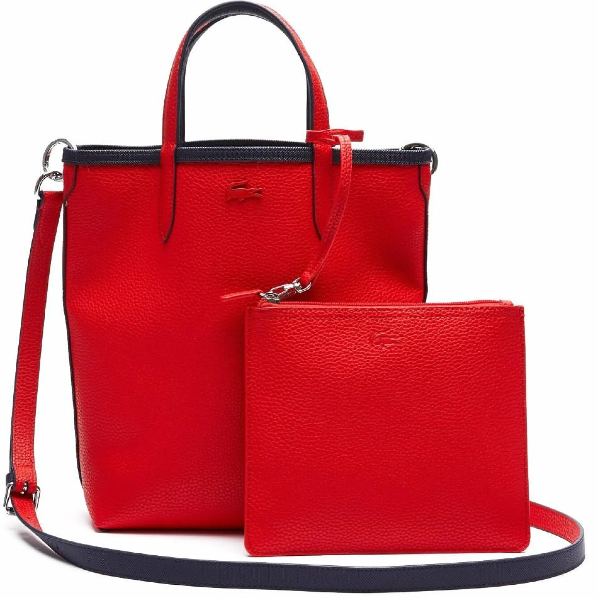 Lacoste Sac vertical reversible Anna avec pochette*Femme Sacs Cabas