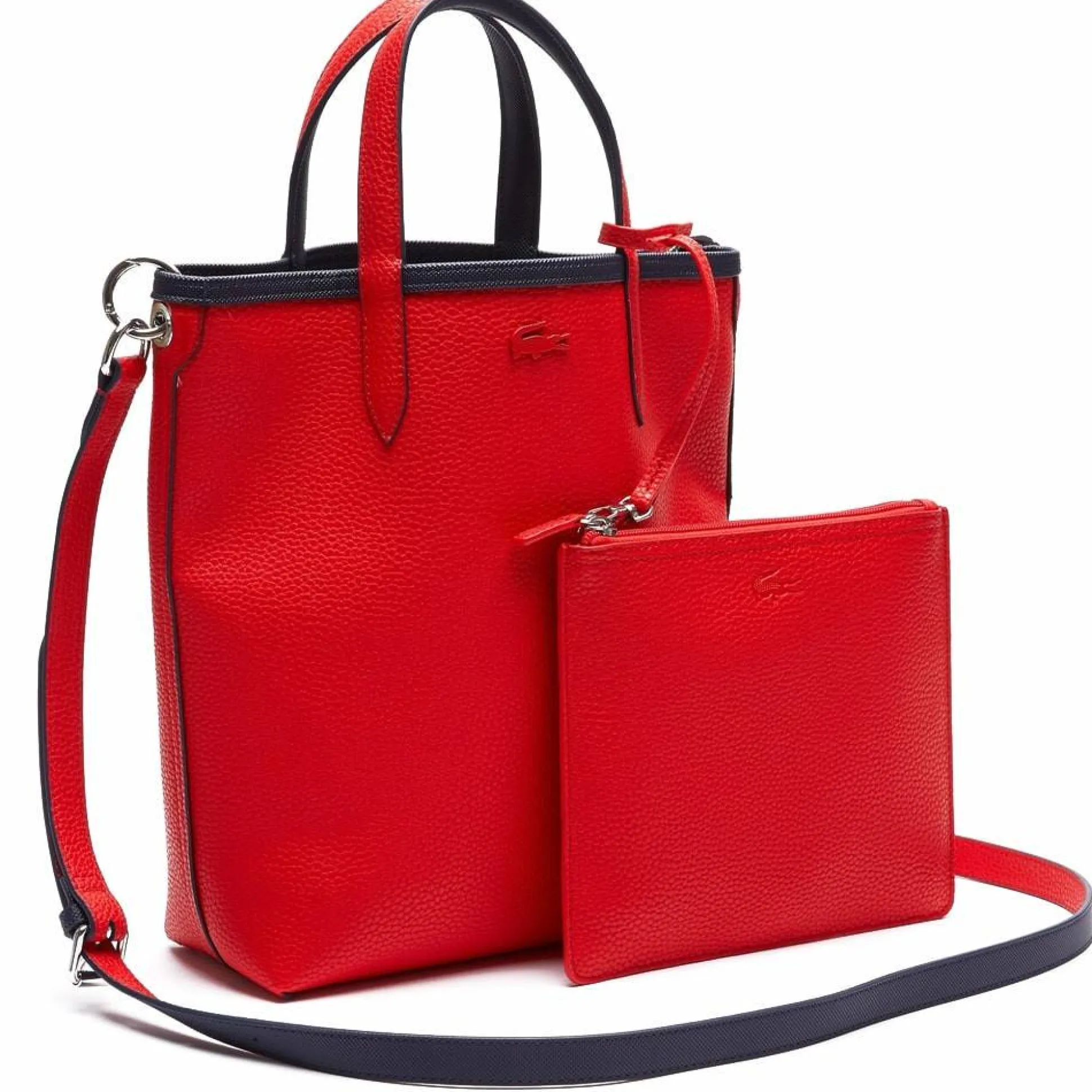 Lacoste Sac vertical reversible Anna avec pochette*Femme Sacs Cabas
