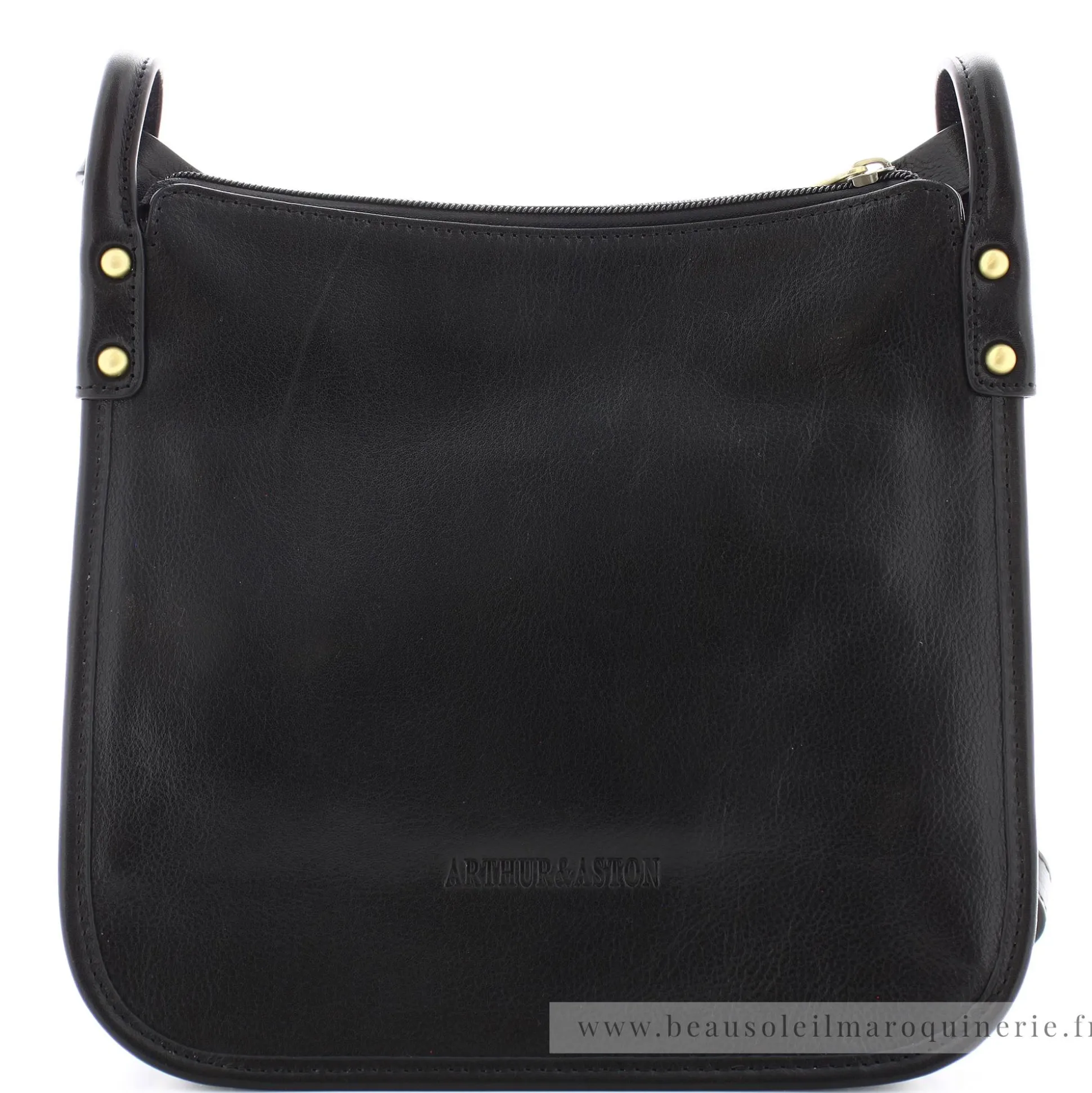 Arthur Aston Sac zippe Edith porte travers en cuir*Femme Sacs Bandoulière