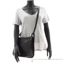 Arthur Aston Sac zippe Edith porte travers en cuir*Femme Sacs Bandoulière