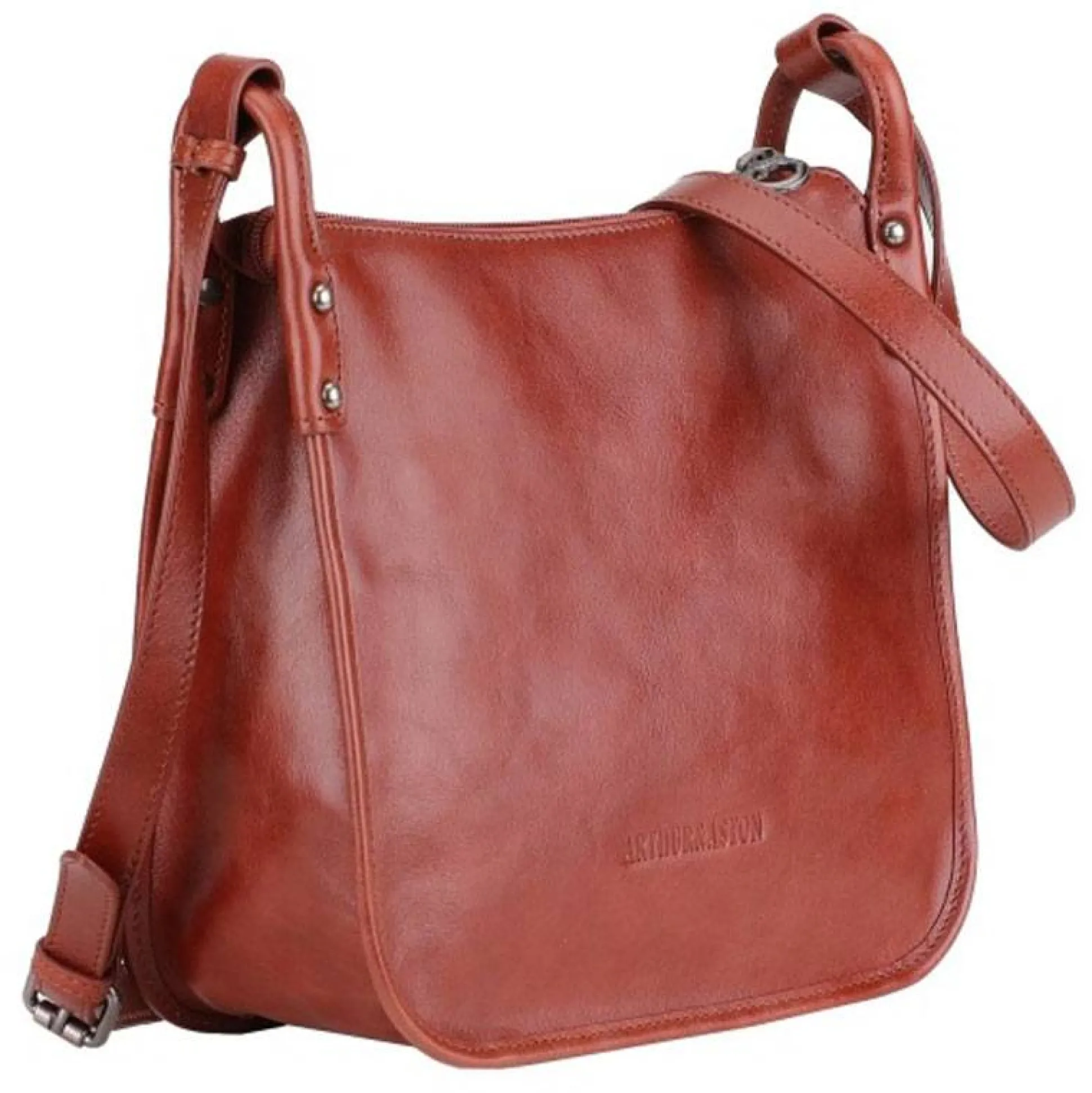Arthur Aston Sac zippe Edith porte travers en cuir*Femme Sacs Bandoulière